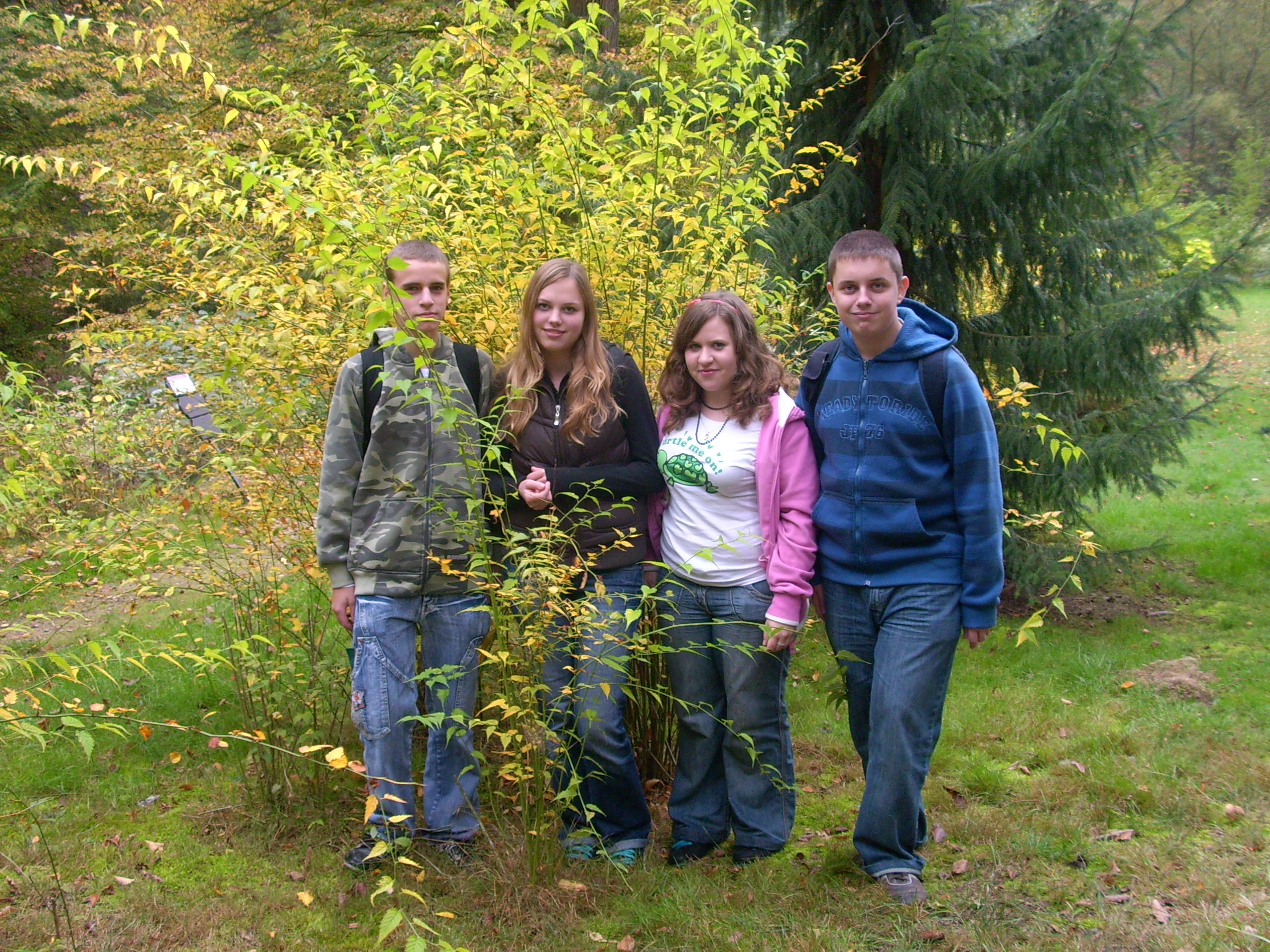 Zoo Lešná:Arny,Eva,Anča a Lukáš